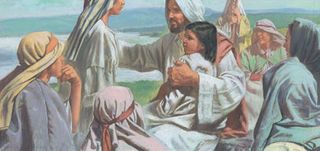 Jesus loves children