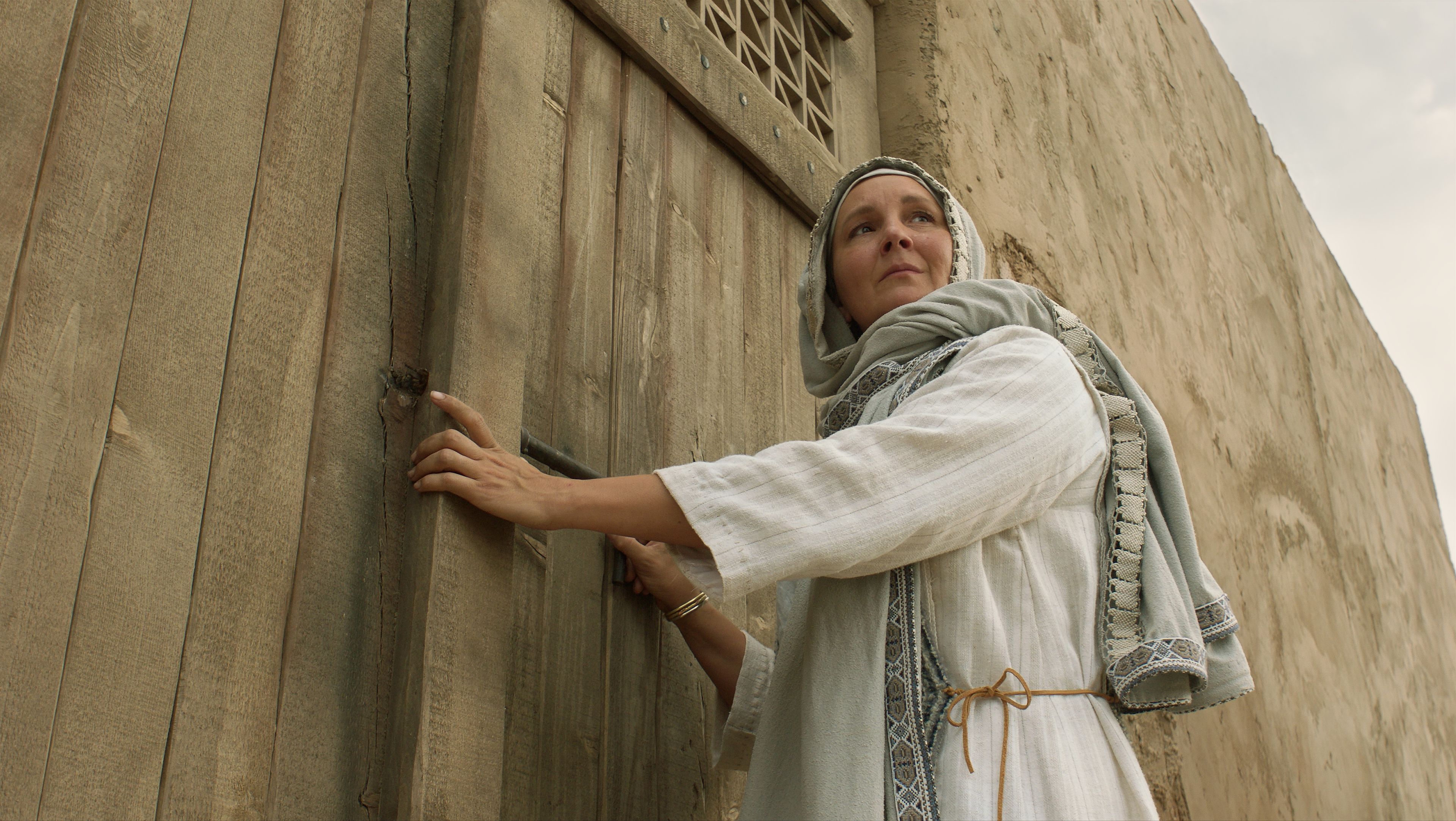 Sariah leaving her home at Jerusalem for the last time. 