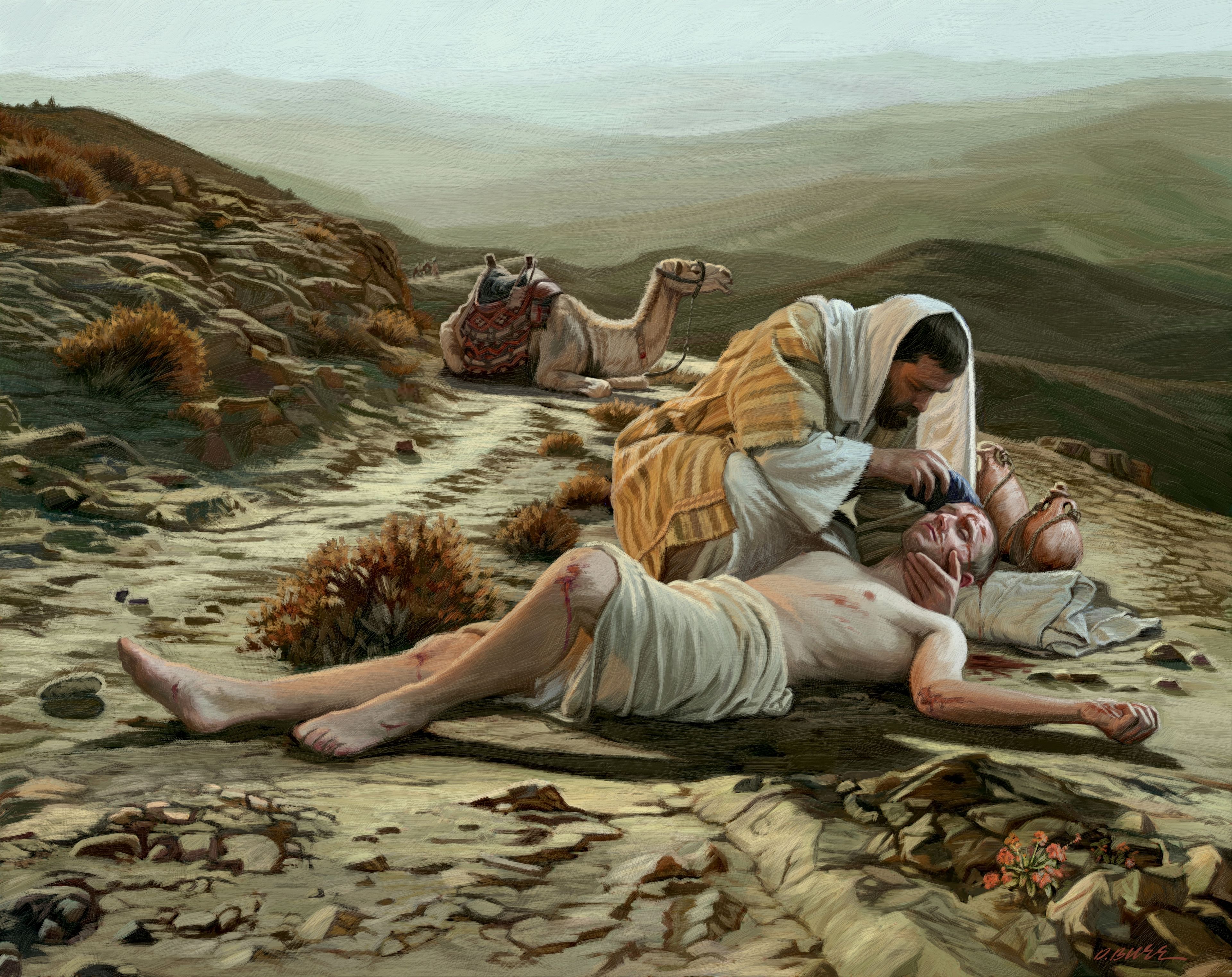 The Good Samaritan, by Dan Burr.
