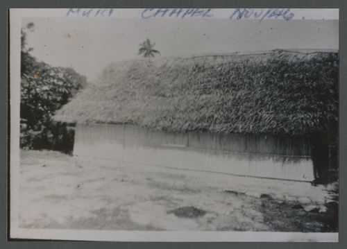 kikau thatched chapel