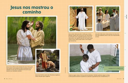 Página em PDF de cenas da vida de Jesus Cristo