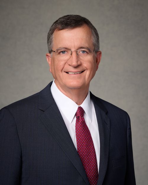 Mark L. Pace, Sunday School general president called in 2019, takes an official portrait.