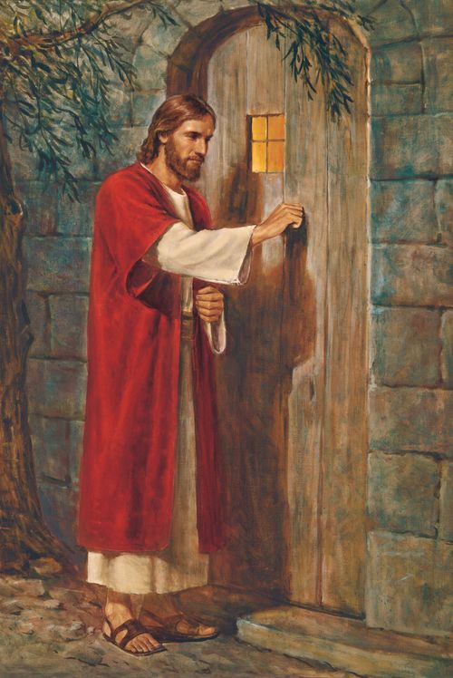 Jesus an der Tür (Jesus klopft an)