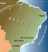 map of Brazil