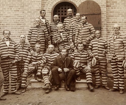 Gefangene, die während der Strafaktionen im Gefängnis in Utah festgehalten wurden