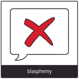 blasphemy gospel symbol