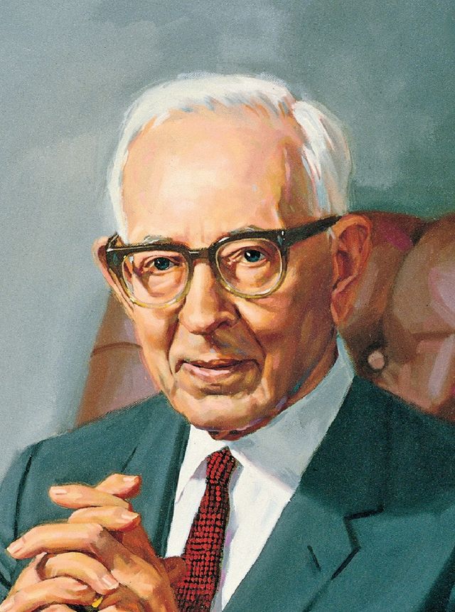 Joseph Fielding Smith, by Shauna Clinger; GAK 515; Our Heritage, 121–23. President Joseph Fielding Smith served as the 10th President of the Church from 1970 to 1972.