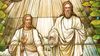 O Pai Celestial e Jesus Cristo aparecendo a Joseph Smith