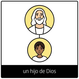 símbolo del Evangelio de un hijo de Dios