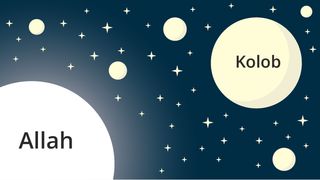 ilustrasi dari Allah dan Kolob