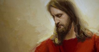 ilustracja przedstawiająca Jezusa Chrystusa