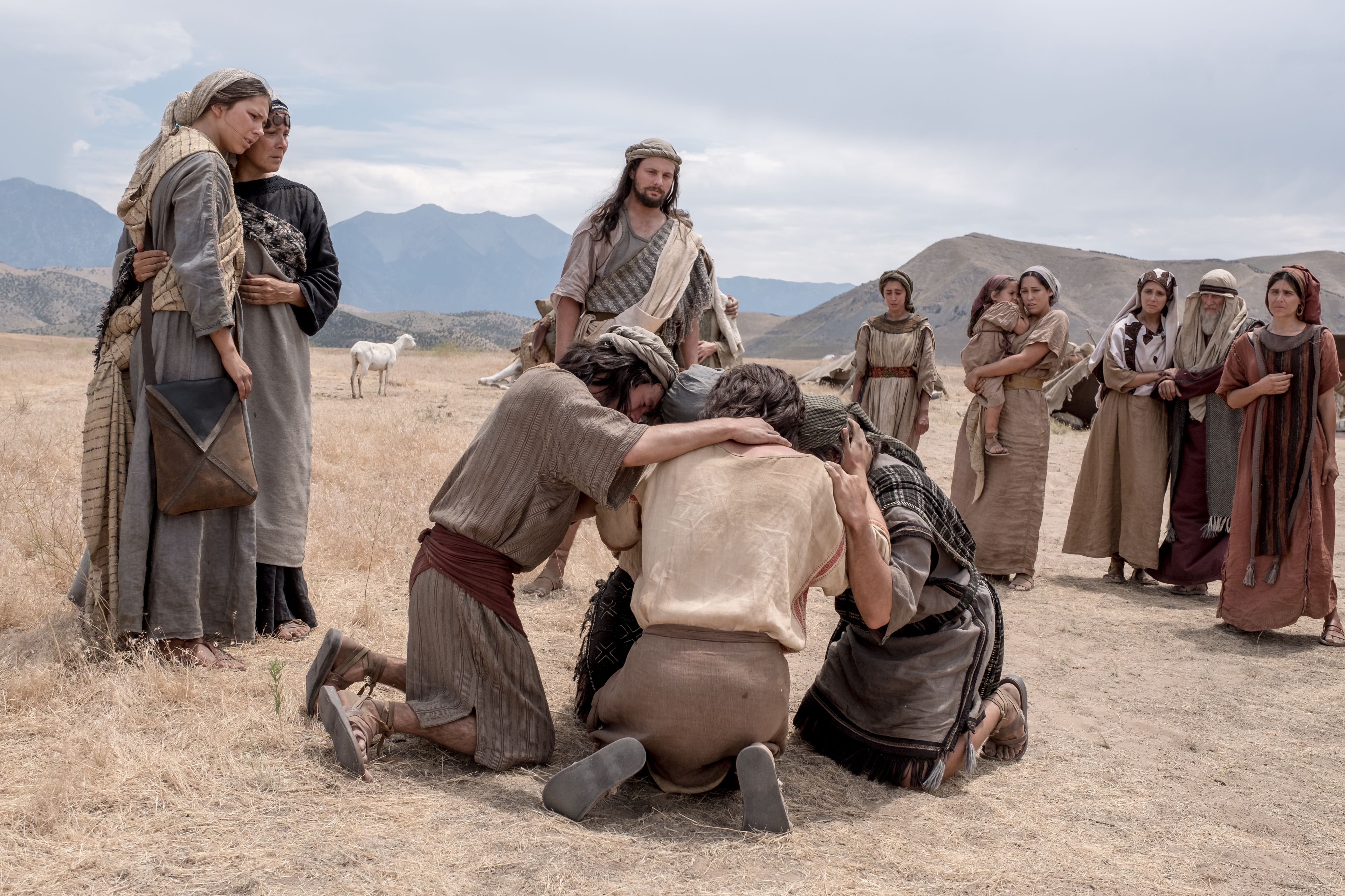 Nephi forgives his older brothers for binding him.