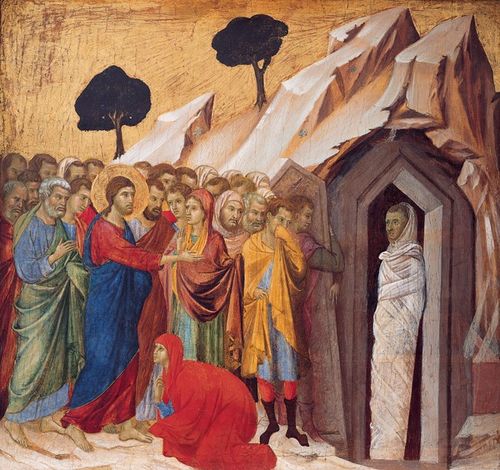 Jesucristo levanta a Lázaro de entre los muertos