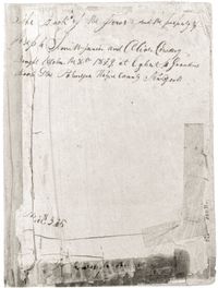 約瑟·斯密在自用的聖經內寫下的文字