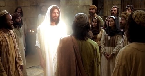 Christ appearing to the Apostles