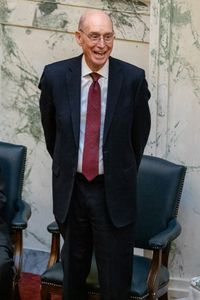 President Henry B. Eyring, second counselor in the First Presidency of the Church is recognized in the Idaho Senate on Tuesday, March 3, 2020.