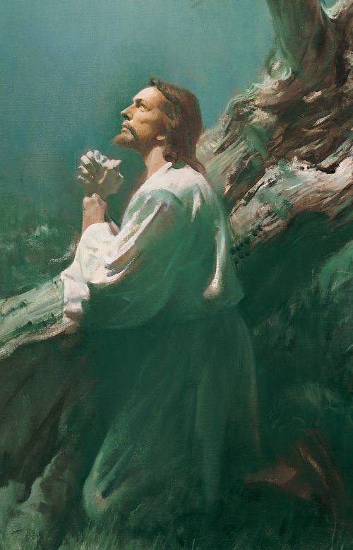 Christ in Gethsemane [Te Karaiti i Kehemane], nā Harry Anderson