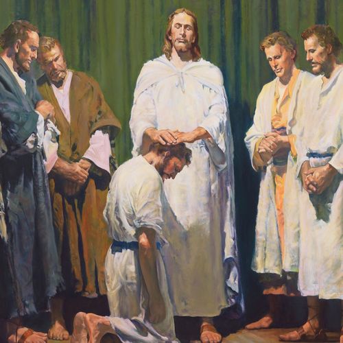 Cristo ordena a los Doce Apóstoles