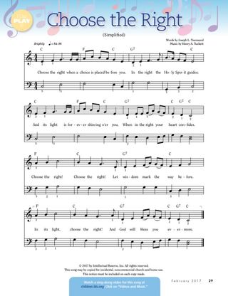 Music: Choose the Right