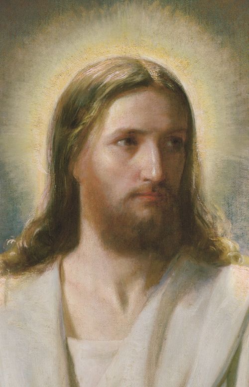 Christ at Emmaus, by Carl Heinrich Bloch [Kristo i Emawusi, yakozwe na Carl Heinrich Bloch]