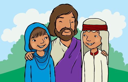 Jesus with children
