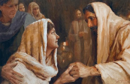 Le Christ guérit la belle-mère de Pierre
