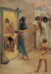 белязана рамка на врата в Египет