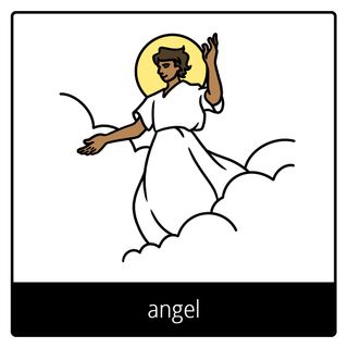 angel gospel symbol