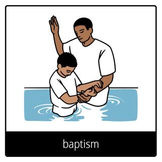baptism gospel symbol