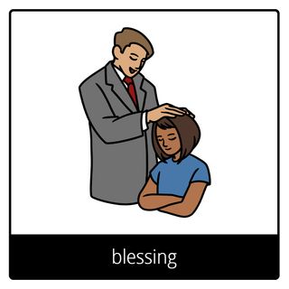 blessing gospel symbol