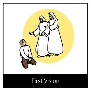 First Vision gospel symbol