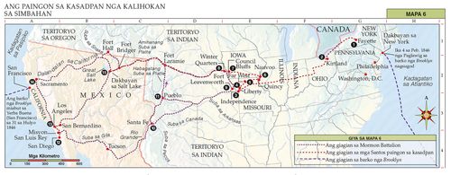 Mapa sa Kasaysayan sa Simbahan 6