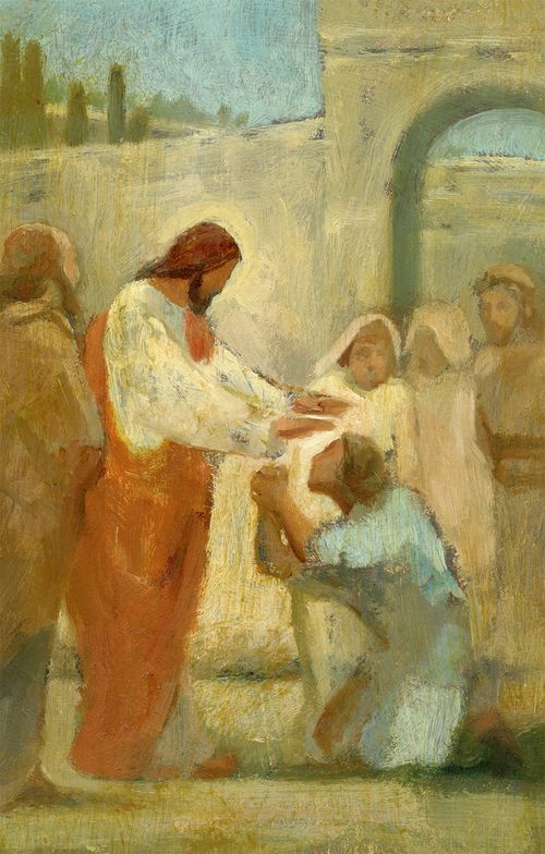 Jesus Cristo curando