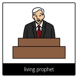 living prophet gospel symbol