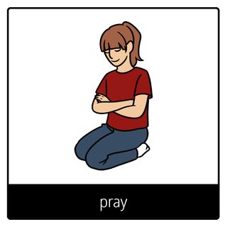 pray gospel symbol