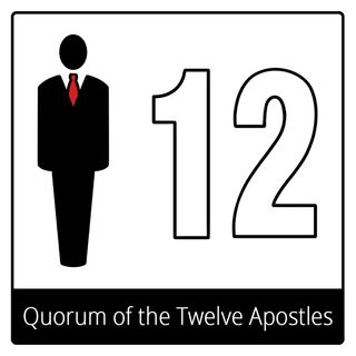 Quorum of the Twelve Apostles gospel symbol