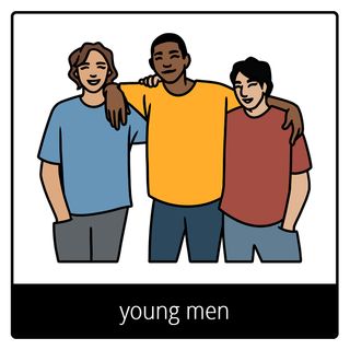 young men gospel symbol