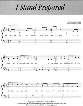 Music, I Stand Prepared