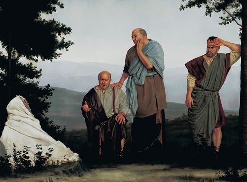 people speaking to Job