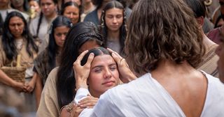 Kristus uzdravuje nemocnou dívku
