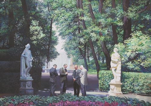 Painting of the Dedication of Russia