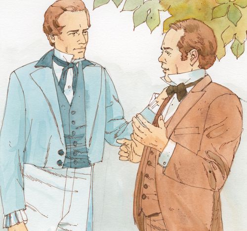 帕雷·普瑞特对约瑟讲话