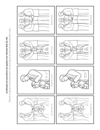 página de atividades: as bênçãos do sacerdócio