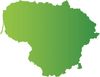 map of Lithuania