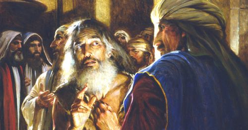 prophet speaking to men