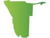 map of Namibia