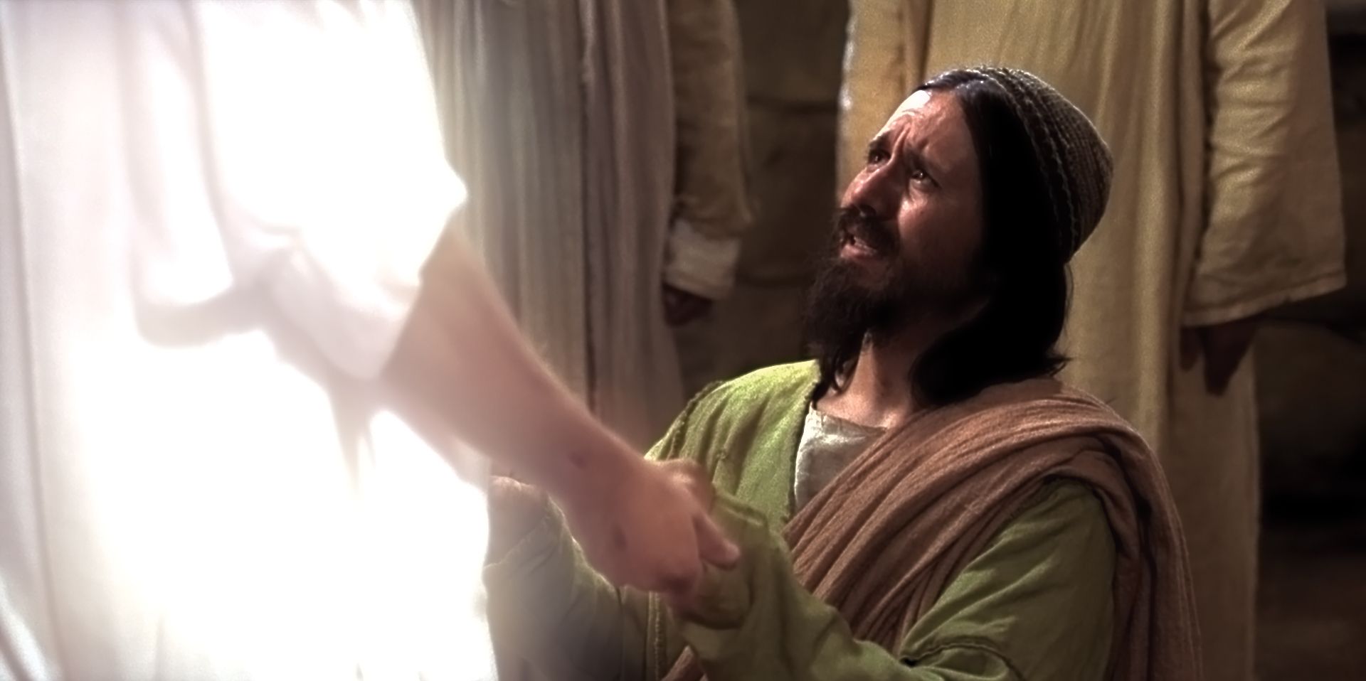 Thomas believes in Christ's Resurrection after Christ appears to him.