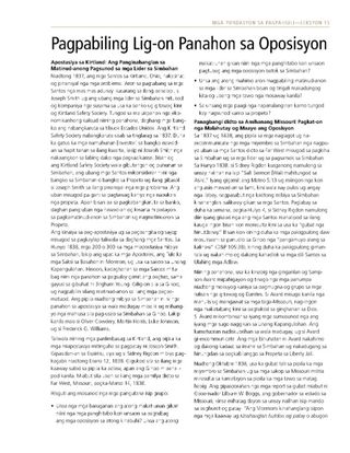 handout, Remaining Strong