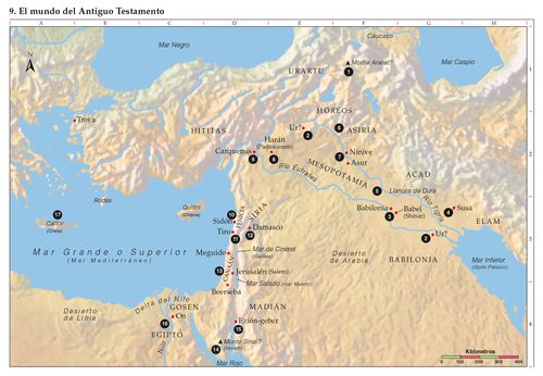 mapa bíblico 9