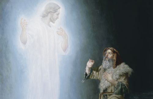 Moses speaking with Jehovah face-to-face